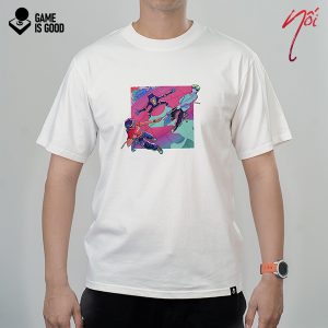 [BST Nối] Áo Phông Cotton In Hình Trò Chơi Dân Gian Kéo Co