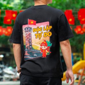 Áo phông cotton unisex Độc Lập Tự Do