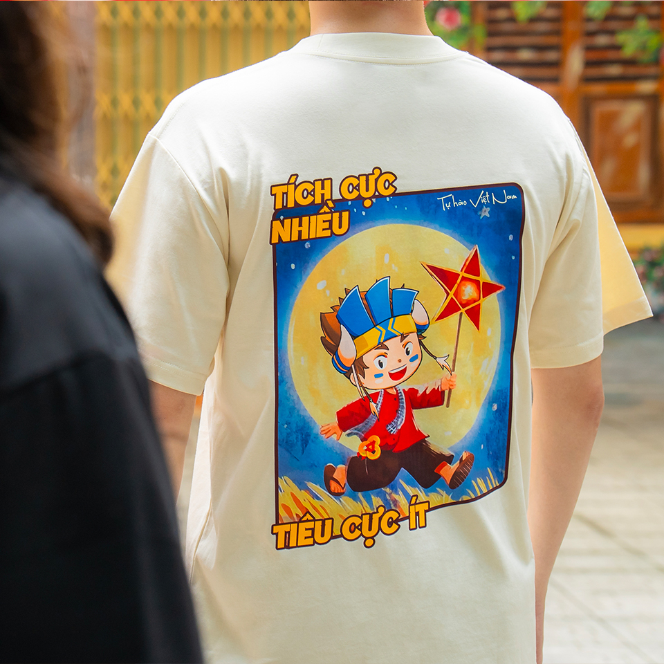 Áo phông cotton Tích cực nhiều, Tiêu cực ít - Ảnh 3